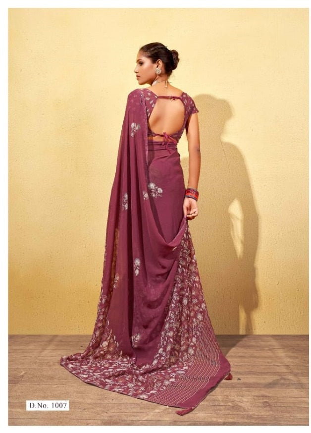 1007 Ankita Mahamani Creation Sarees