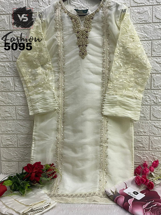 5095Yellow Vs Fashion Pakistani Readymade Suits