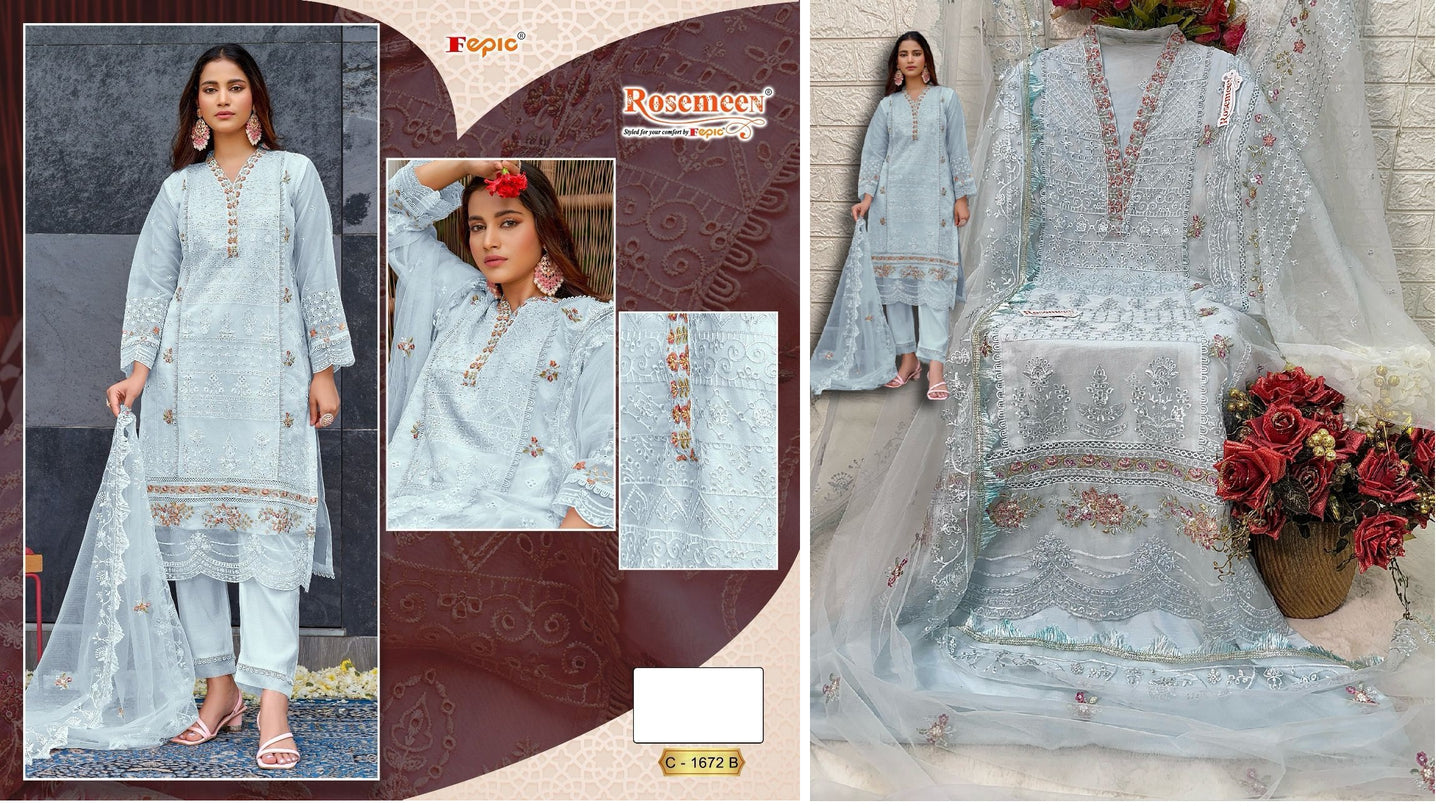 1672B Fepic Pakistani Salwar Suits