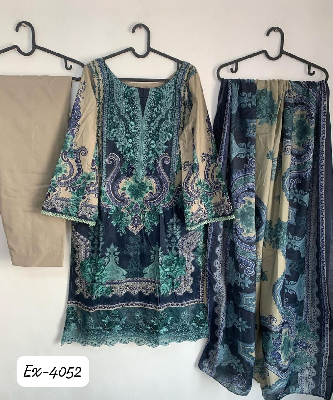 4052 Sapphire Pakistani Readymade Suits