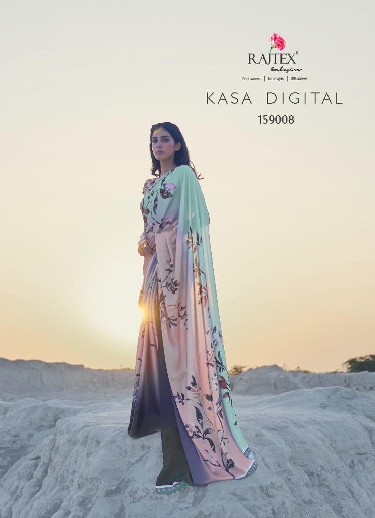 159008 Kasa Digital Rajtex Sarees
