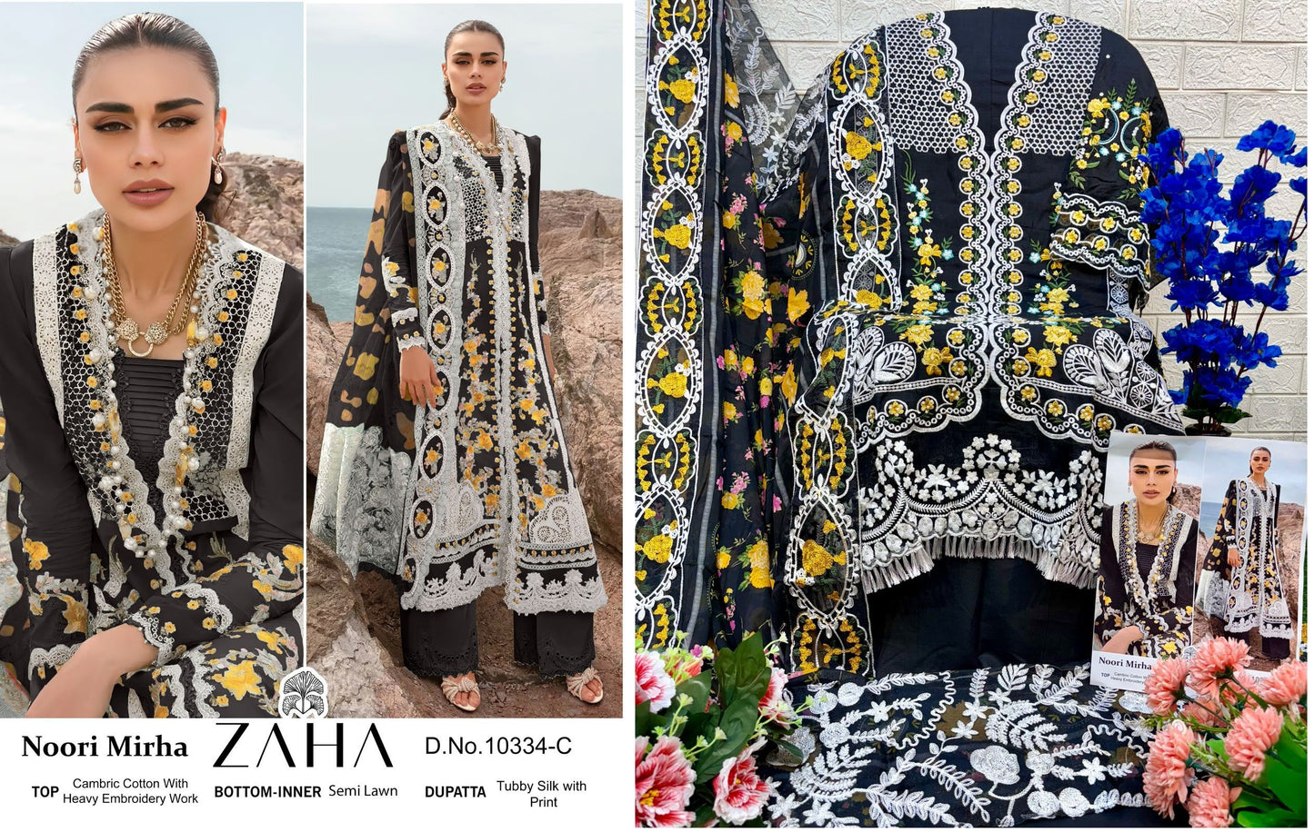 10334C Noori Mirha Zaha Pakistani Salwar Suits