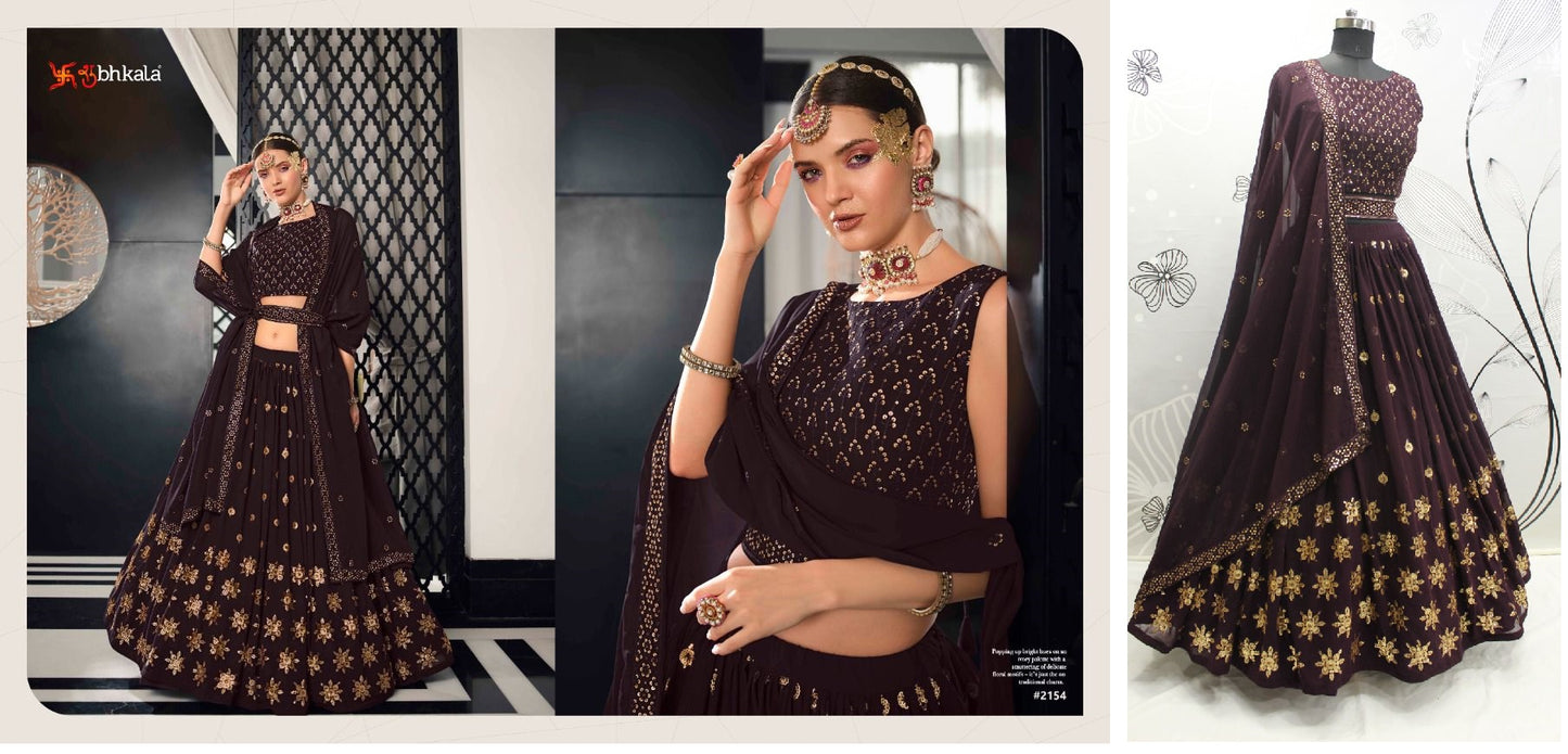 2154 Bridesmaid Vol 20 Shubhkala Lehenga Choli