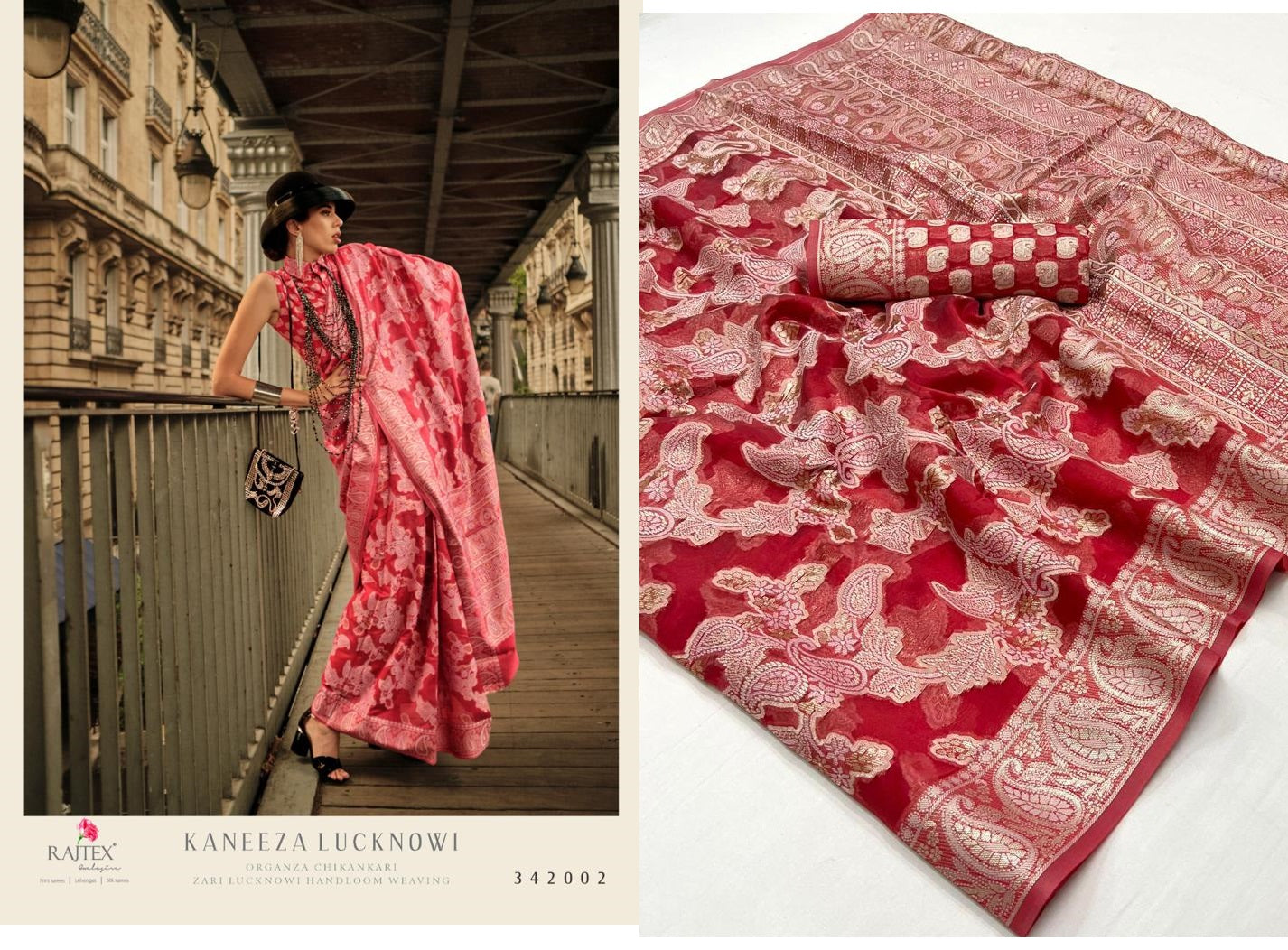 342002 Kaneeza Rajtex Sarees