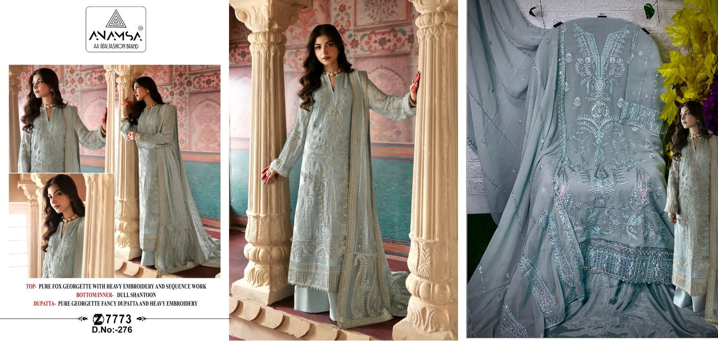 276 Anamsa Pakistani Salwar Suits