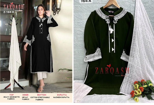 164A Zarqash Pakistani Readymade Suits
