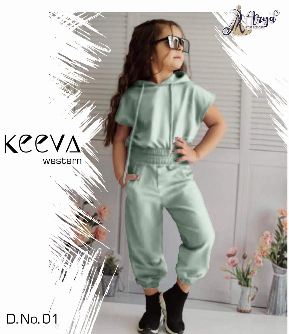 01 Keeva Adm Girls Western Dress