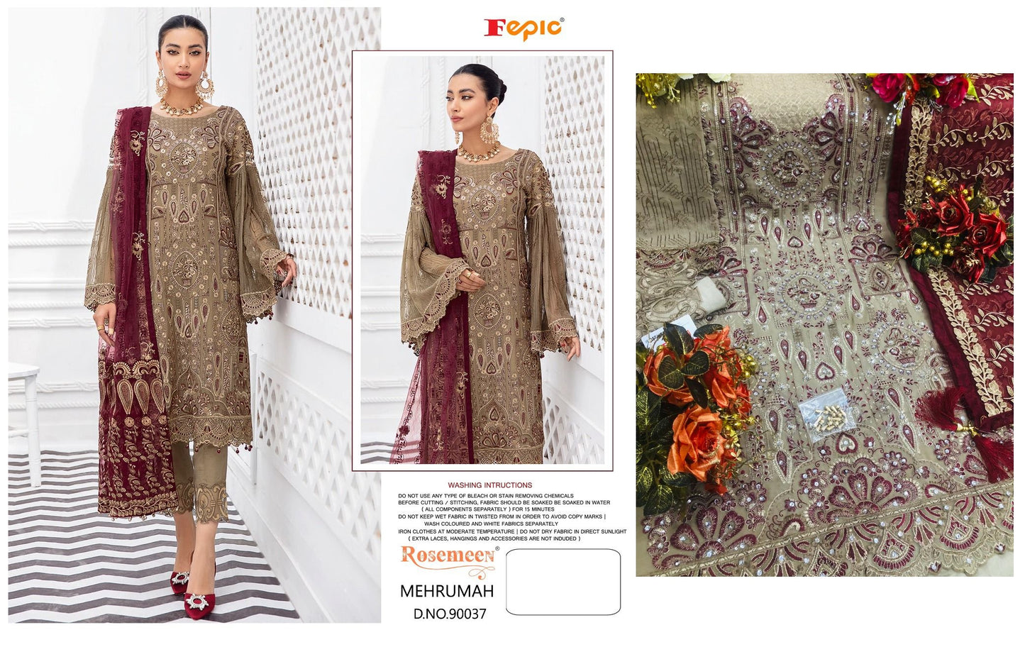 90037 Rosemeen Fepic Pakistani Salwar Suits