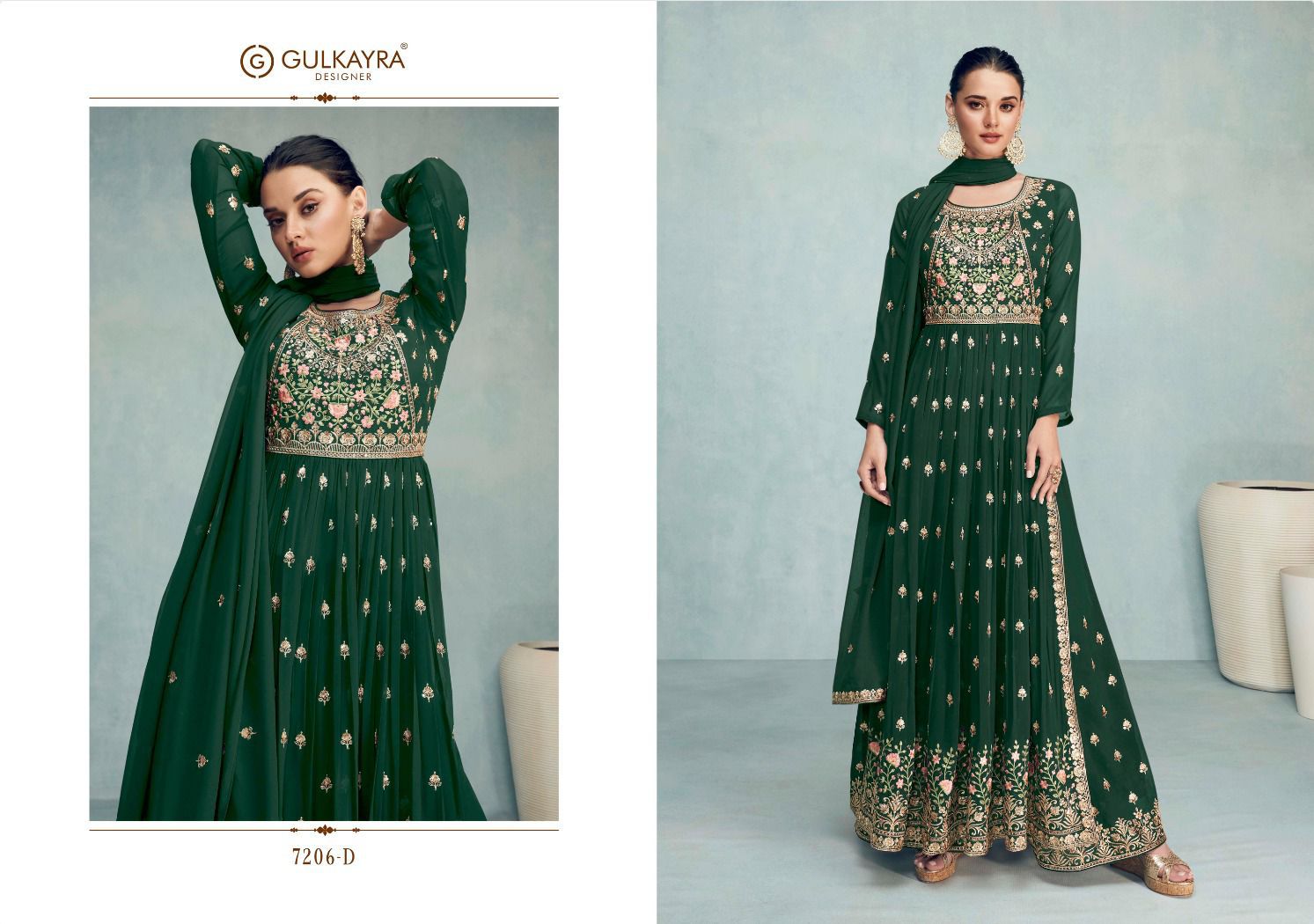 7206D Nayra Vol 6 Gulkayra Designer Readymade Suits