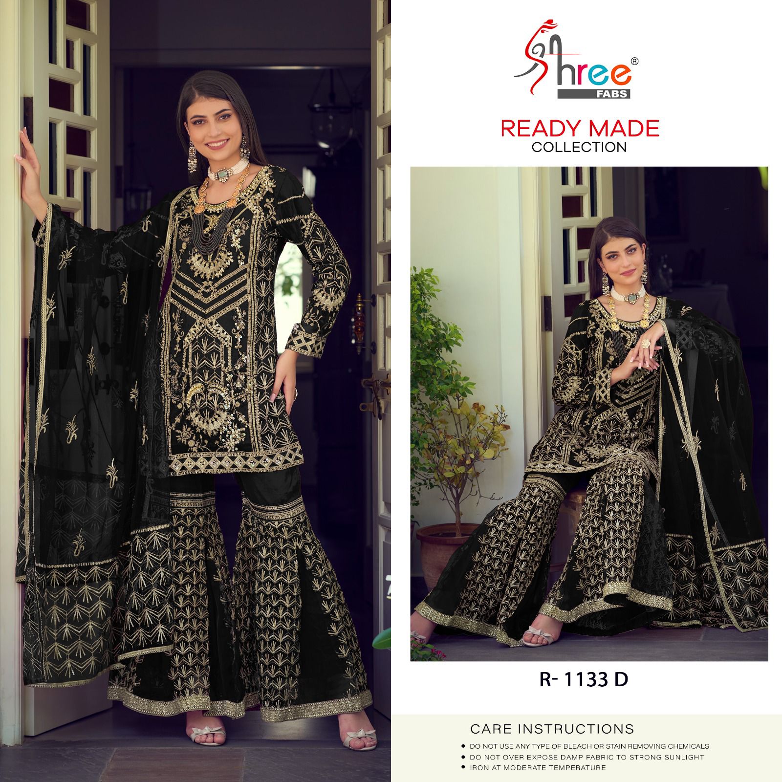 1133D Shree Fabs Pakistani Readymade Suits