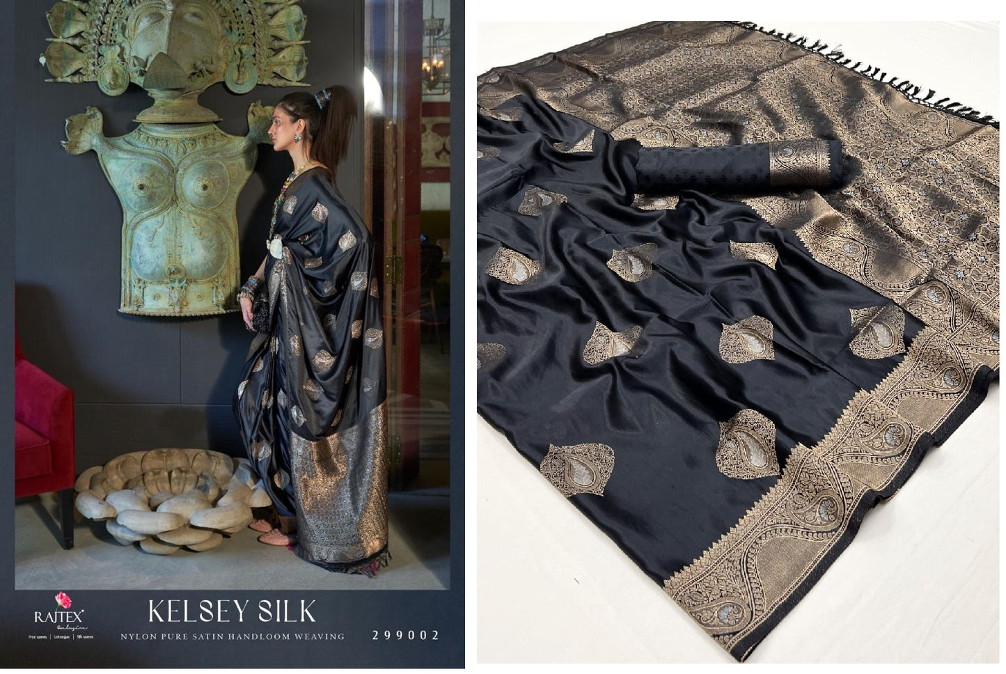 299002 Kelsey Rajtex Sarees