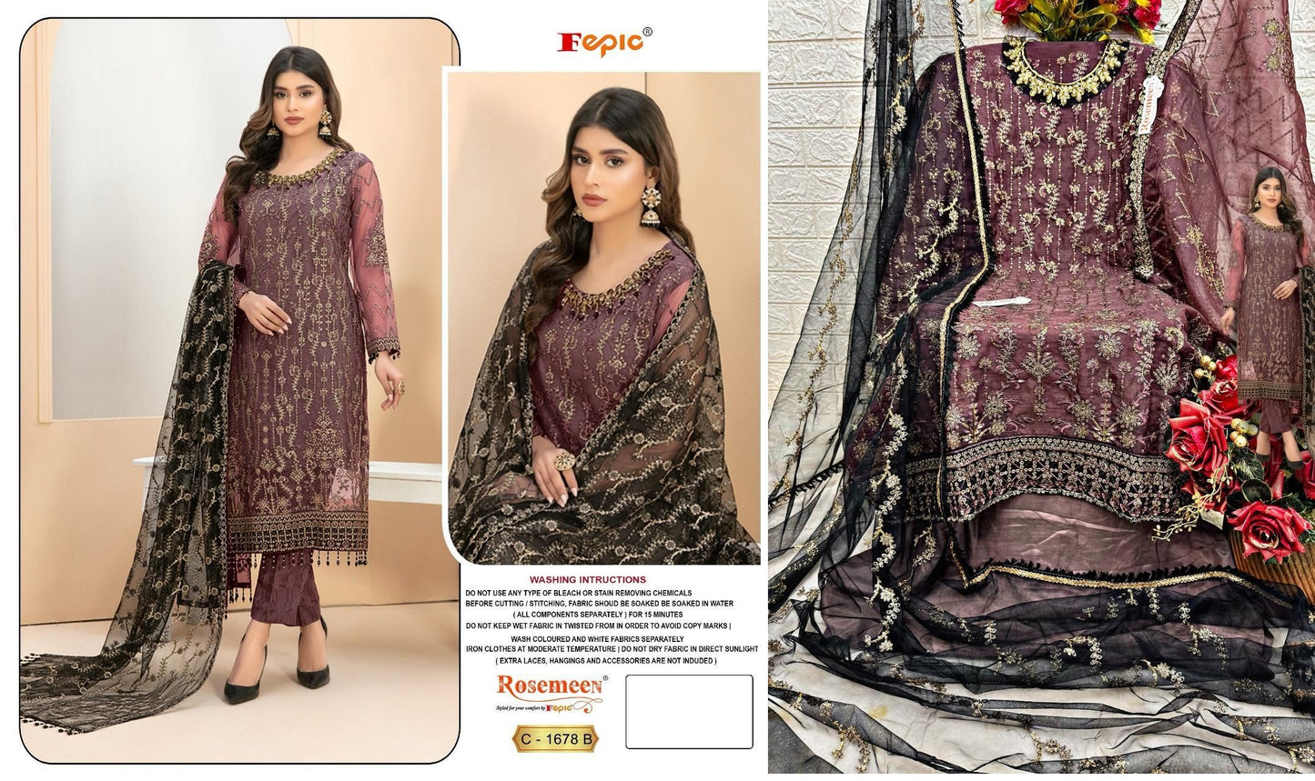 1678B Fepic Pakistani Salwar Suits