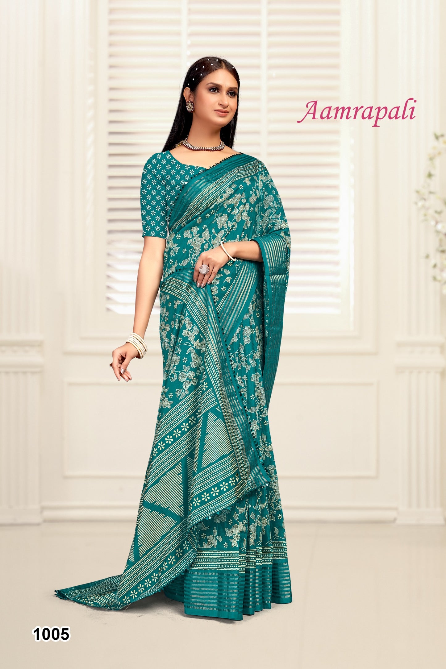 1005 Aamrapali Mahamani Creation Sarees