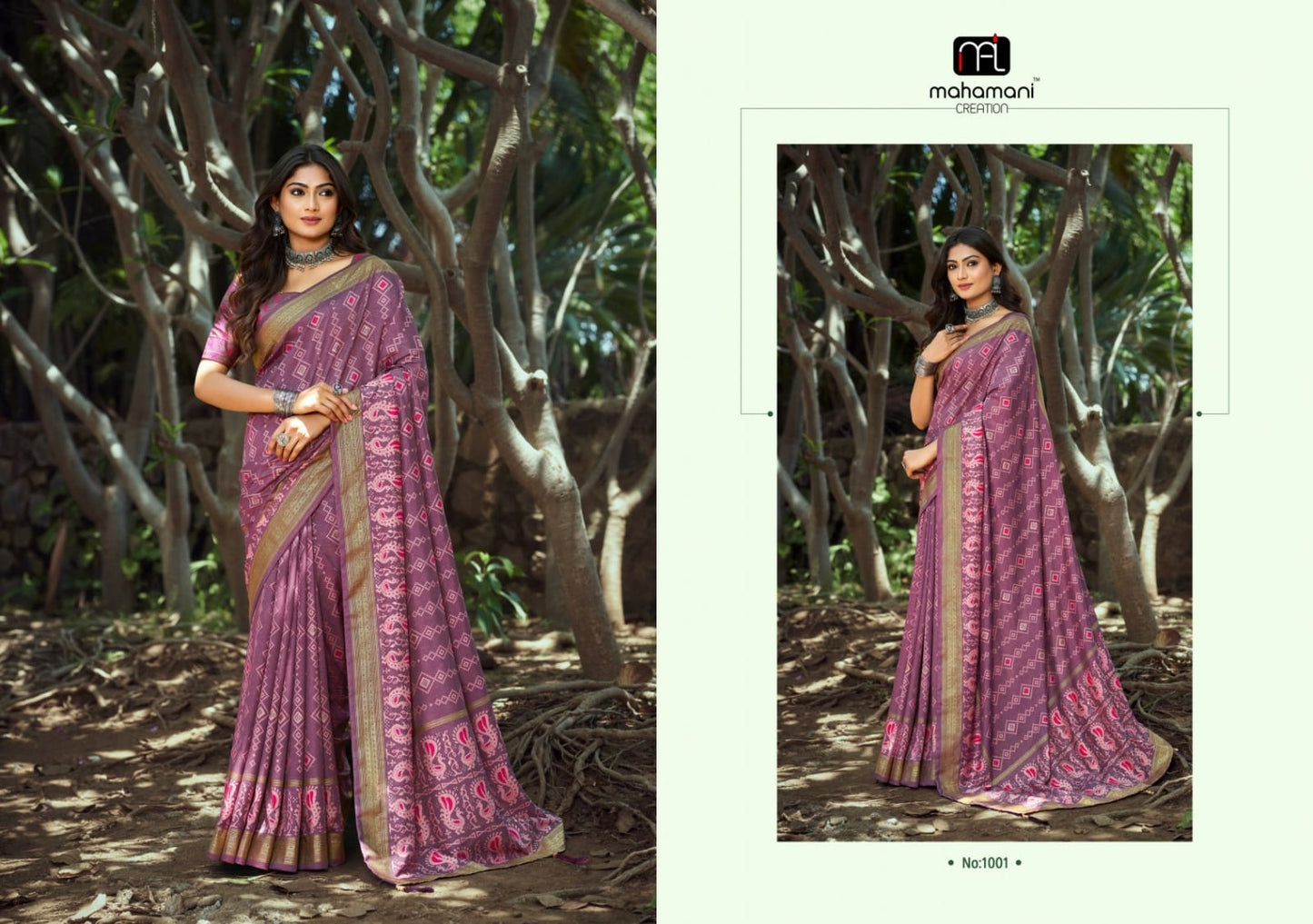 1001 Devika Mahamani Creation Sarees