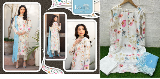 1413 Laxuria Trendz Pakistani Readymade Suits