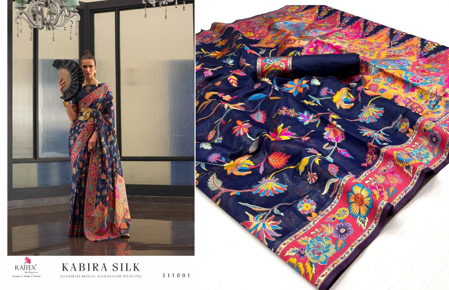 311001 Kabira Silk Rajtex Sarees