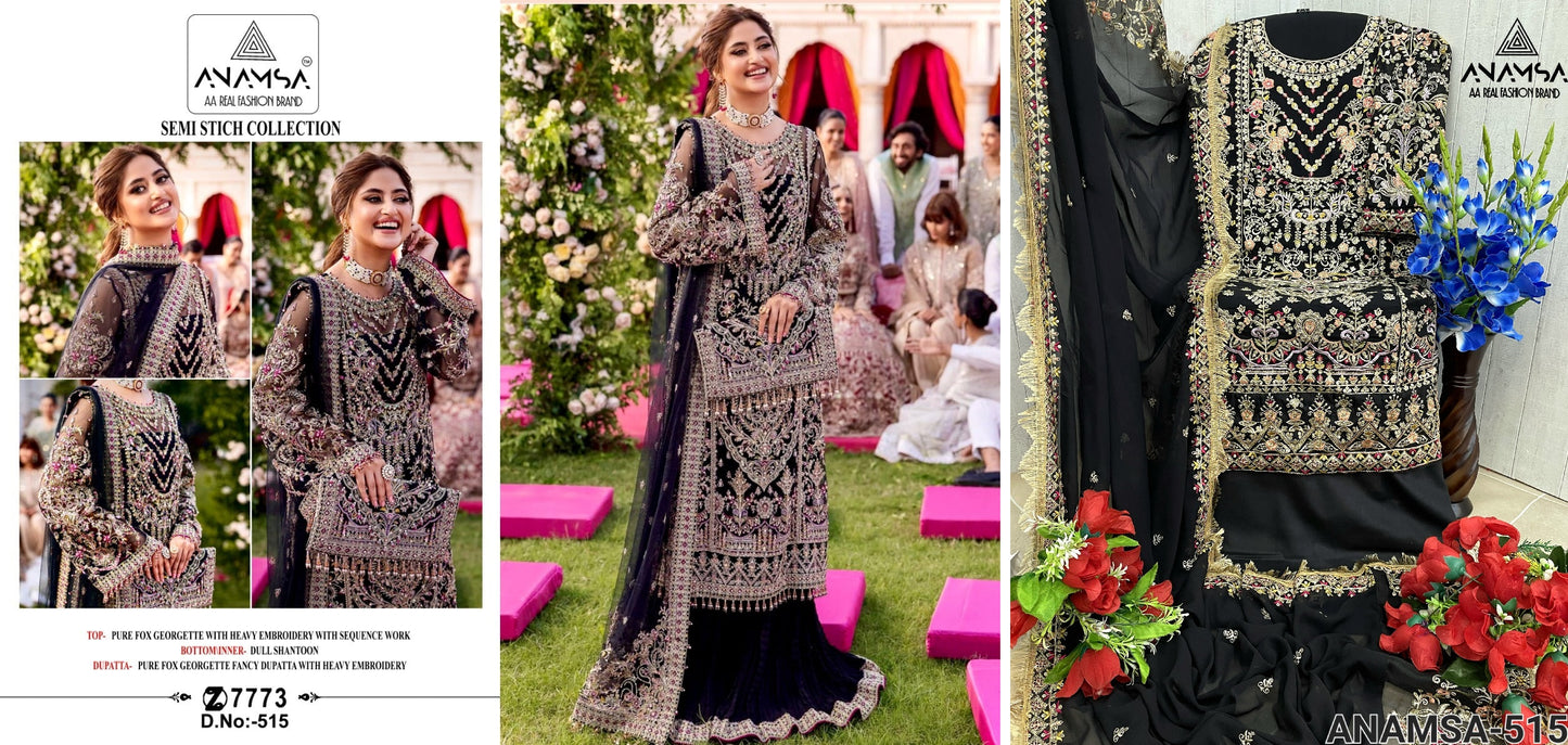 515 Anamsa Pakistani Salwar Suits