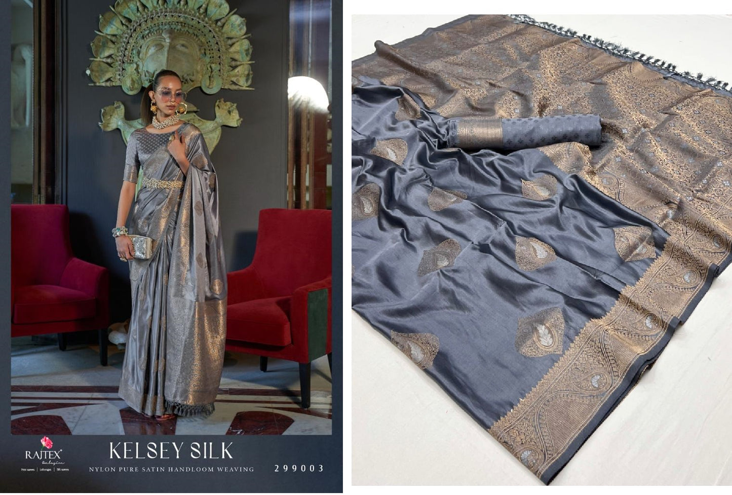 299003 Kelsey Rajtex Sarees