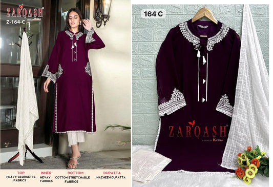 164C Zarqash Pakistani Readymade Suits