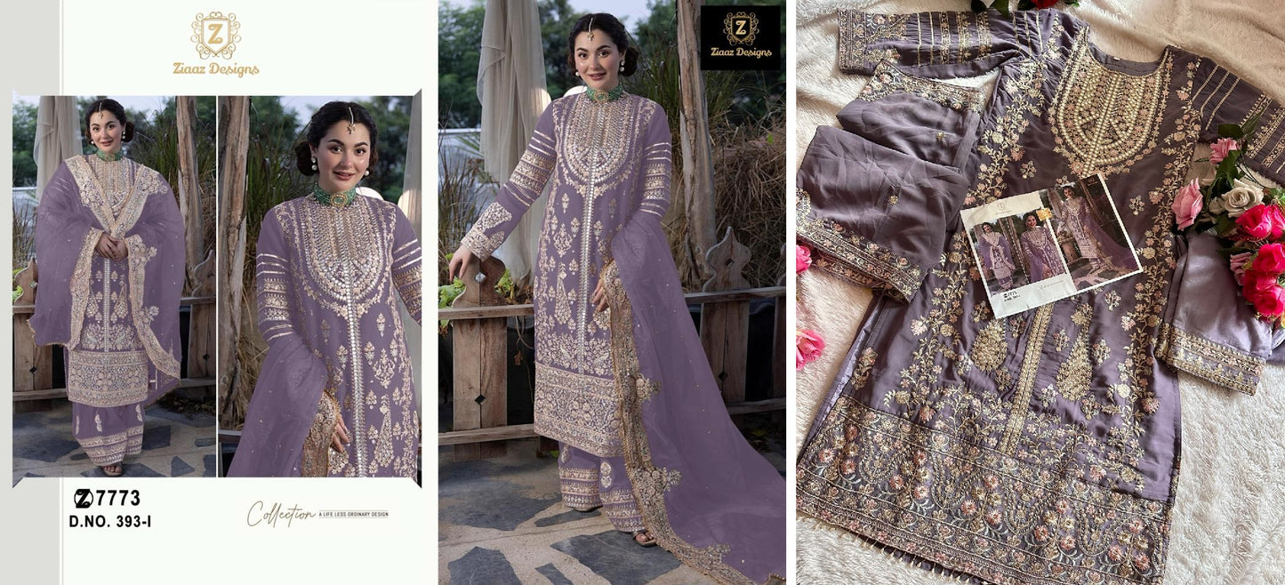 393I Ziaaz Designs Pakistani Salwar Suits