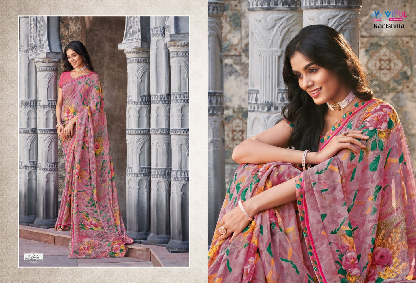 75215 Karishma Vipul Sarees