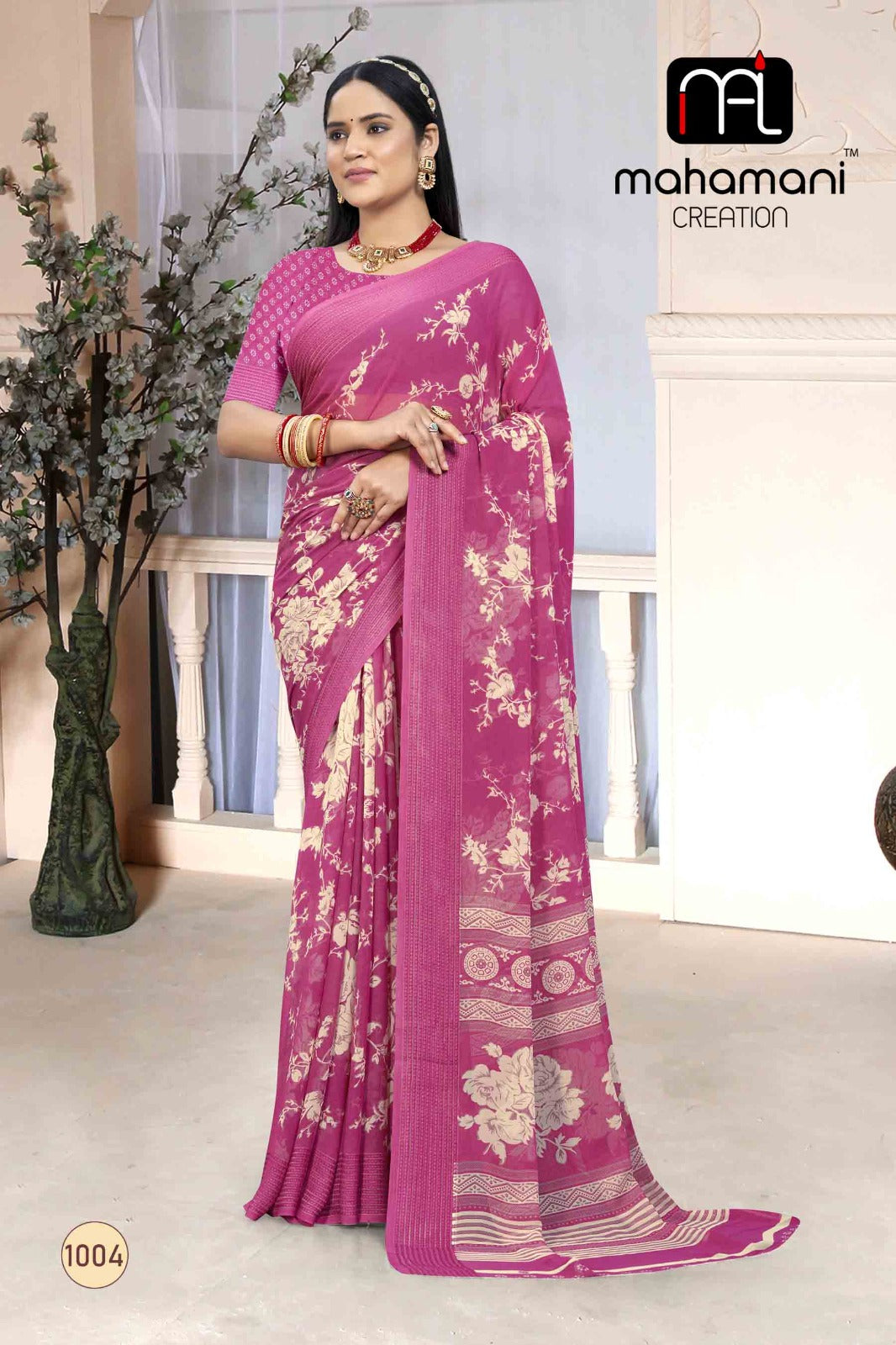 1004 Jaya Vol 1 Mahamani Creation Sarees