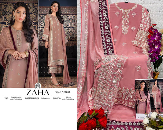 10098 Zaha Pakistani Salwar Suits