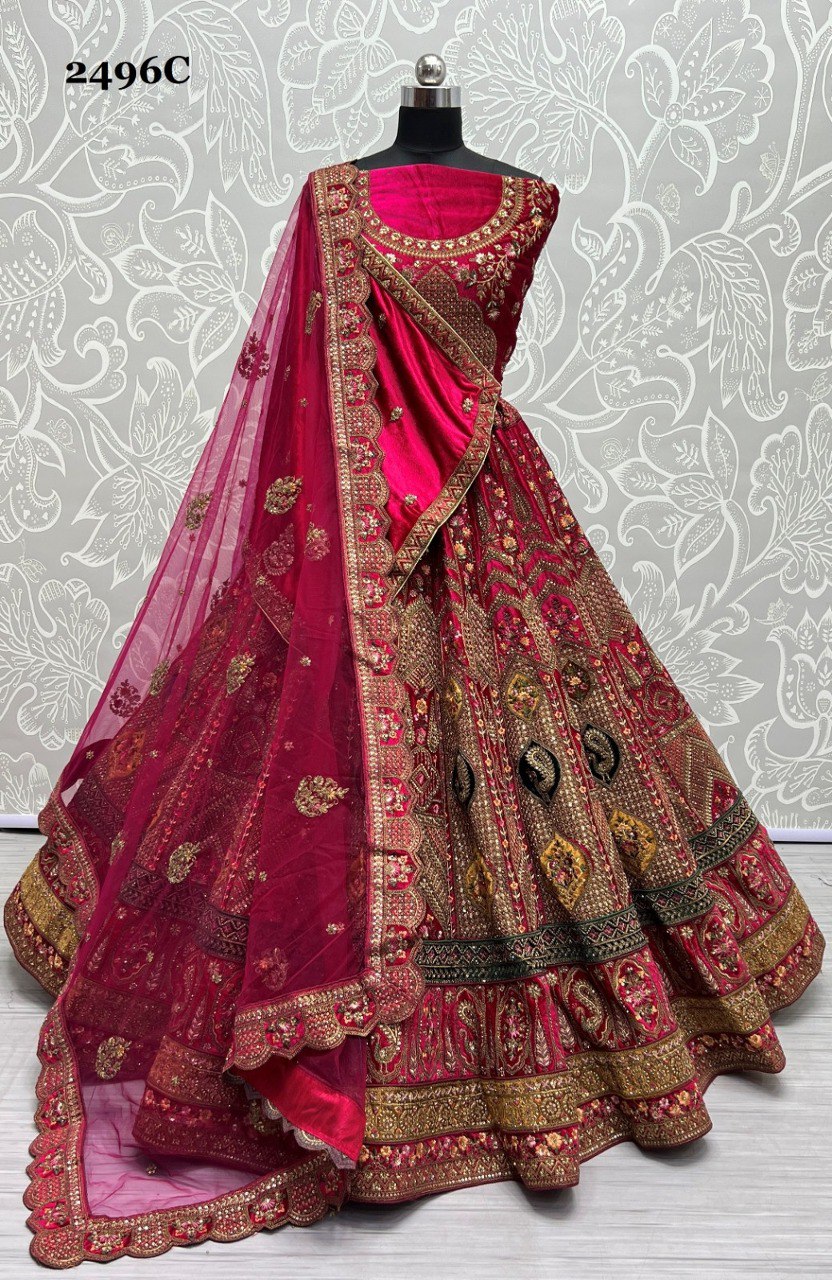 2496C Anjani Art Lehenga Choli