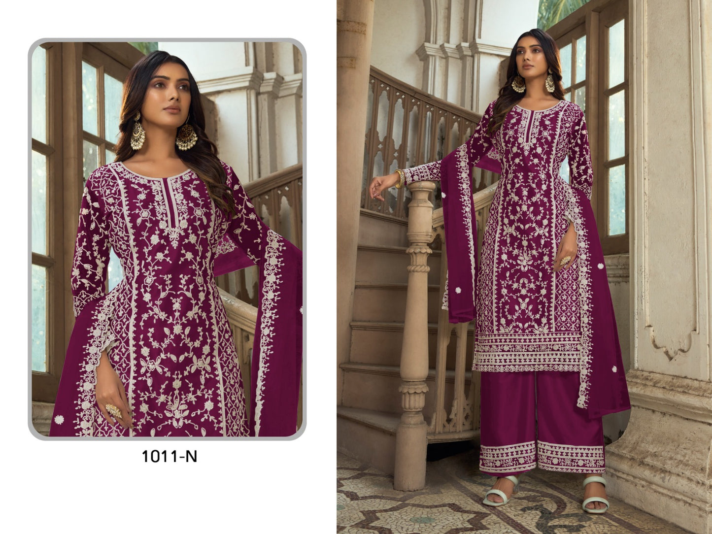 1011 N Khwaab Sabah Unstitched Suits