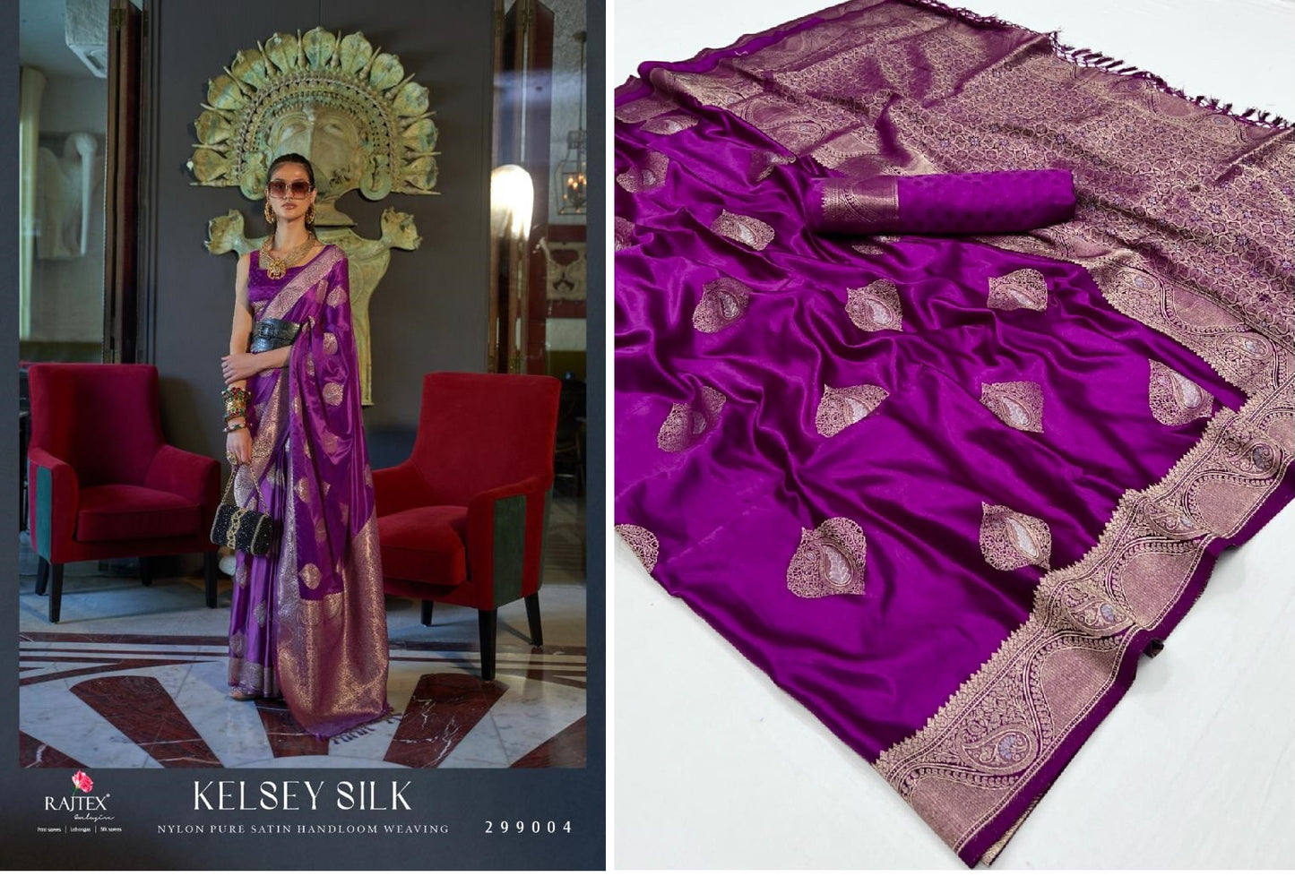 299004 Kelsey Rajtex Sarees