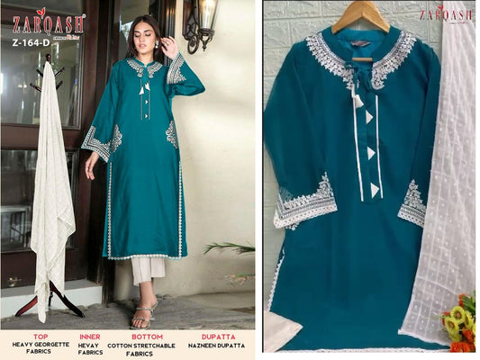 164D Zarqash Pakistani Readymade Suits