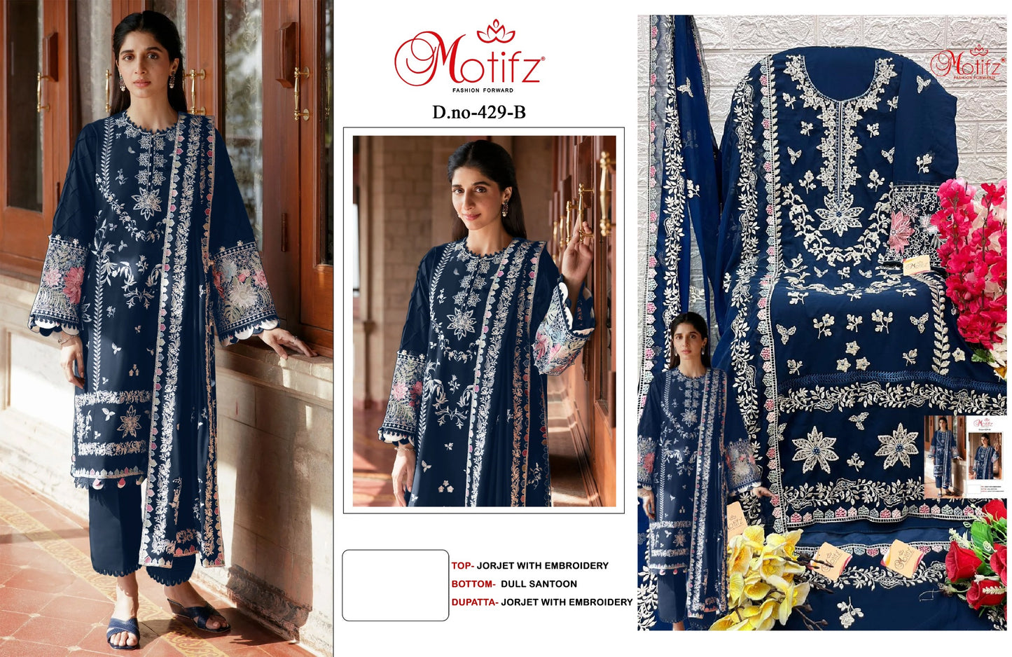 429B Motifz Pakistani Salwar Suits