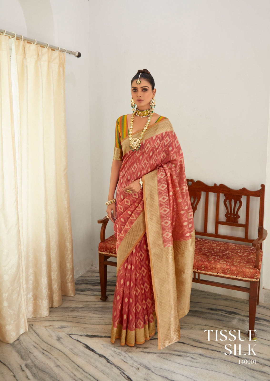 140001 Kruti Rajpath Sarees