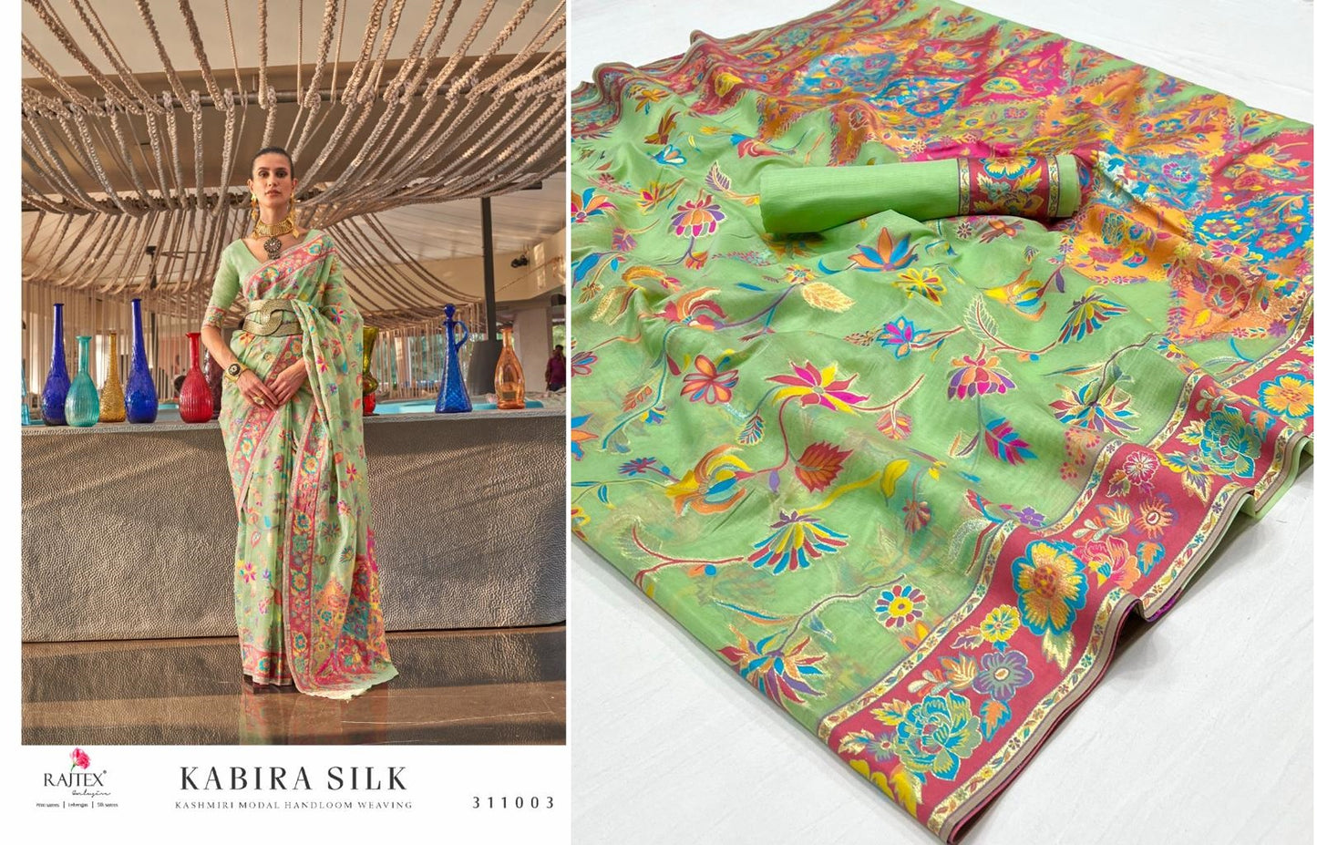 311003 Kabira Silk Rajtex Sarees