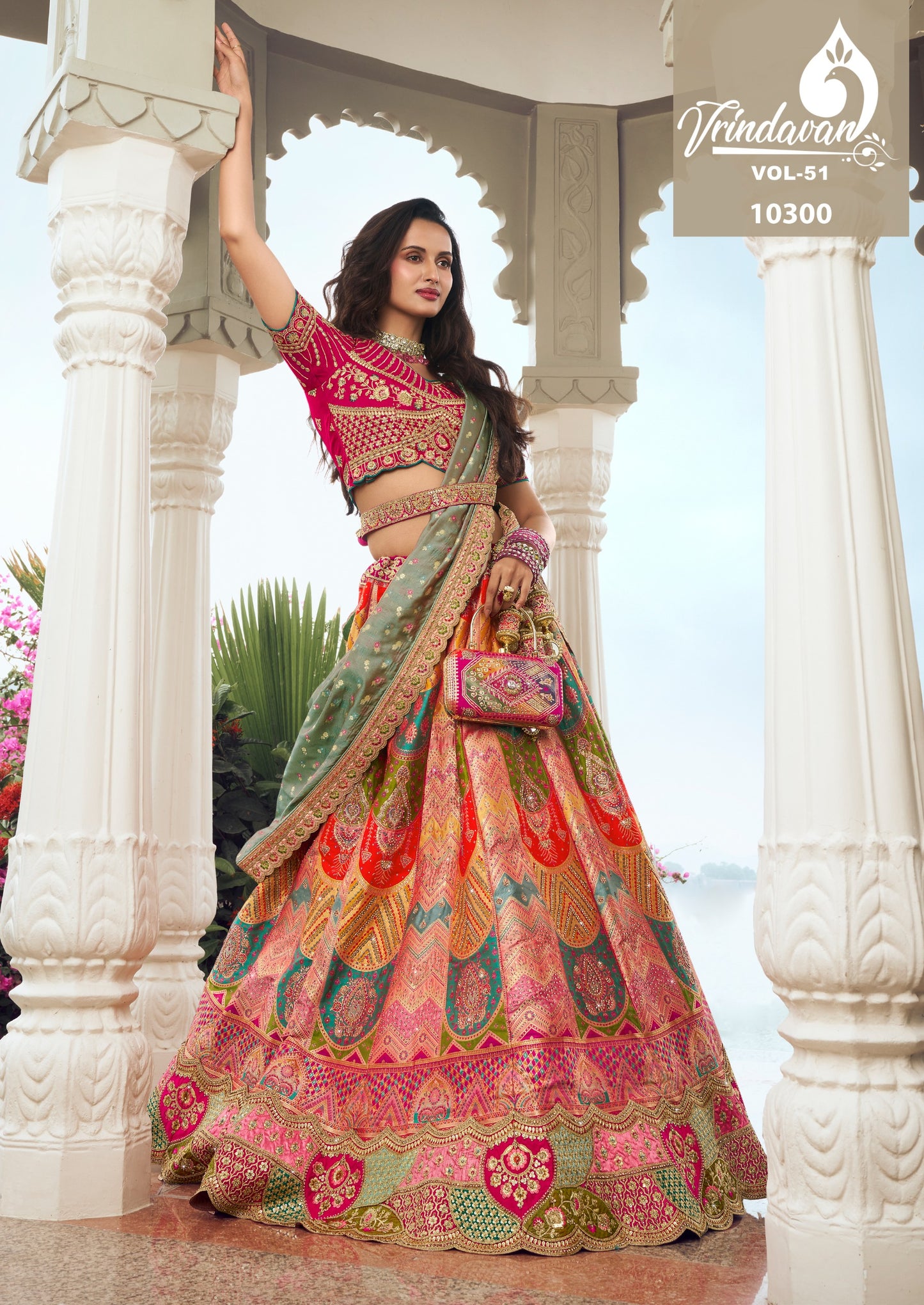 10300 Vrindavan Vol 51 Royal Lehenga Choli