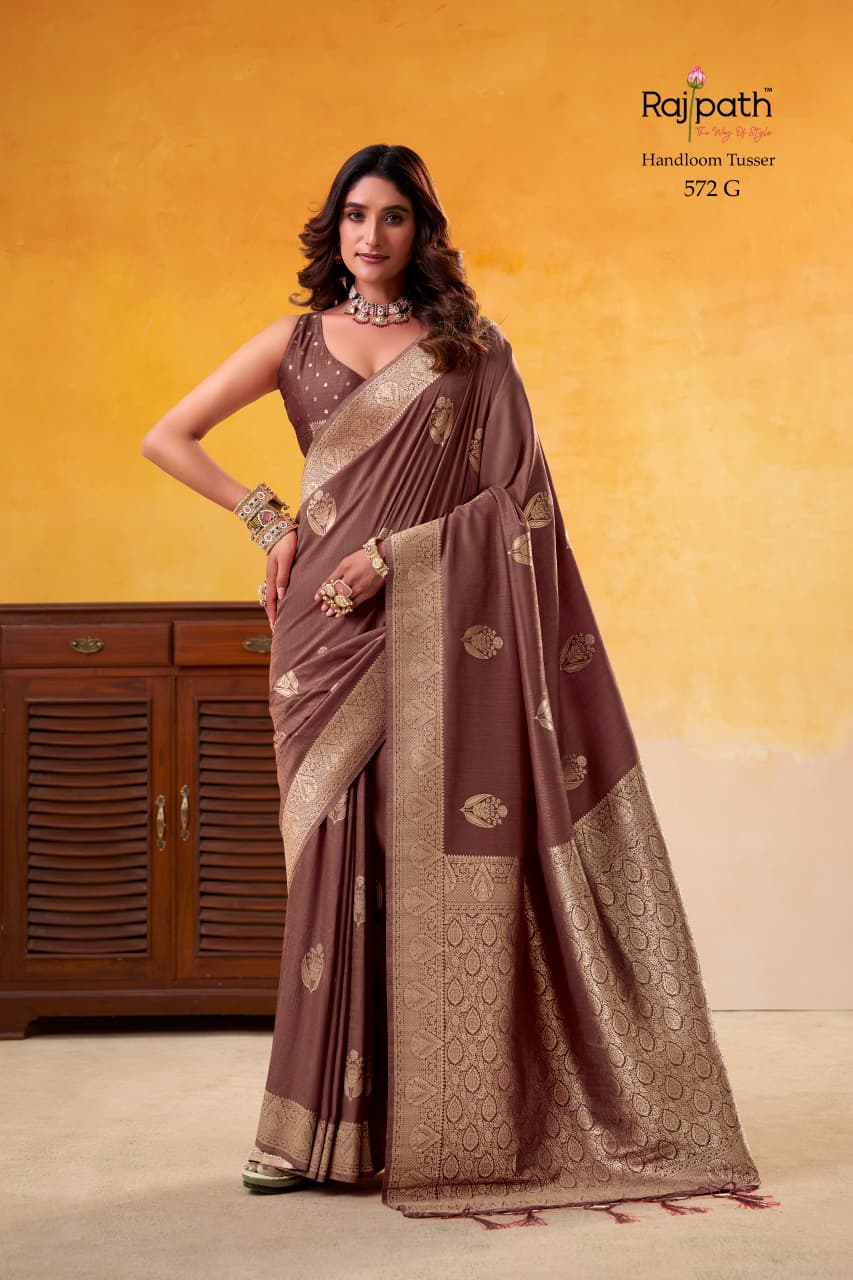 572-G Dhatu Silk Rajpath Handloom Sarees