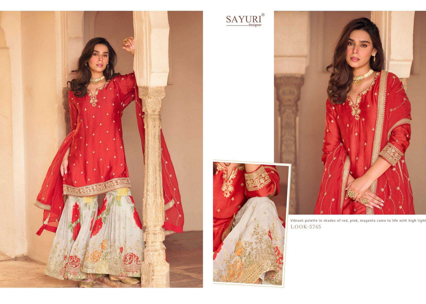 5745 Safar Sayuri Chinon Silk Readymade Suits
