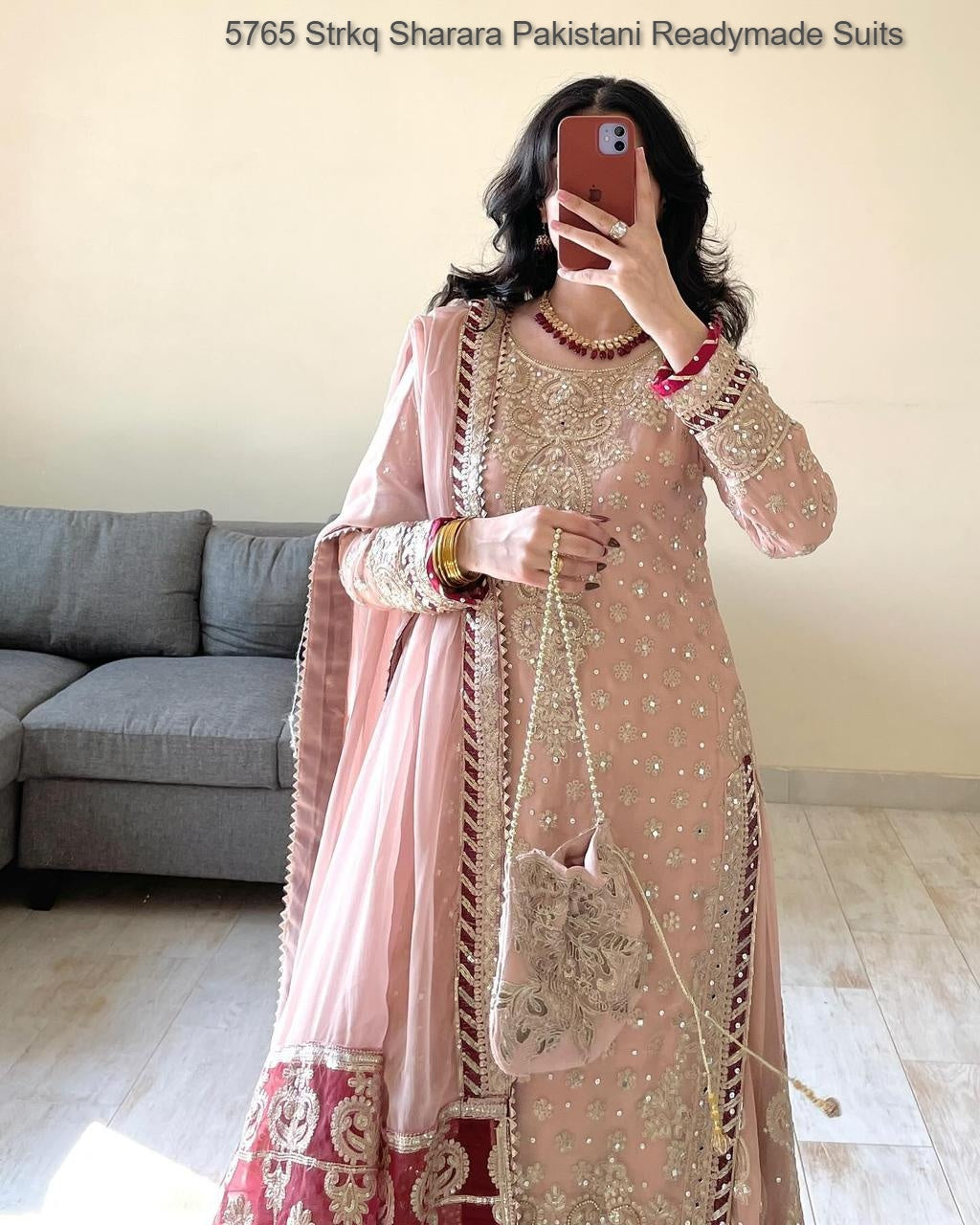 5765 Strkq Sharara Pakistani Readymade Suits