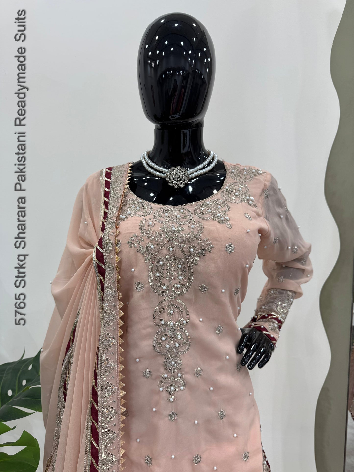 5765 Strkq Sharara Pakistani Readymade Suits