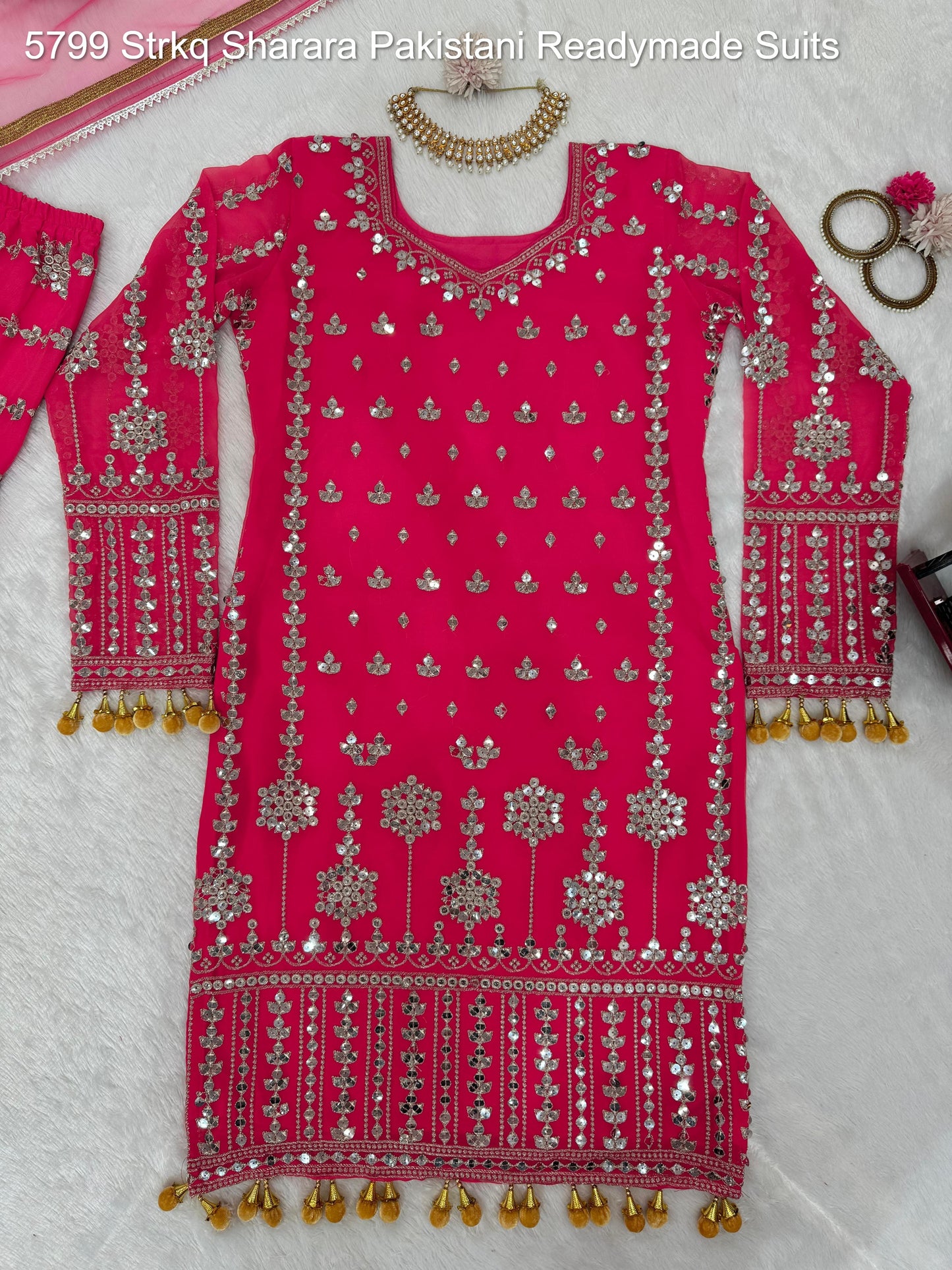 5799 Strkq Sharara Pakistani Readymade Suits