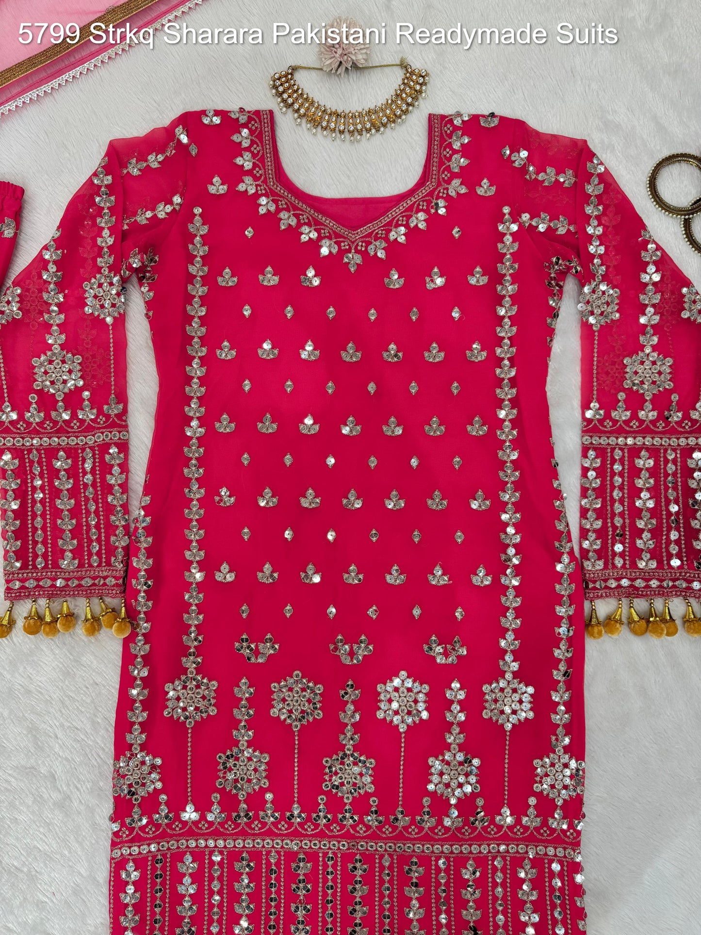 5799 Strkq Sharara Pakistani Readymade Suits