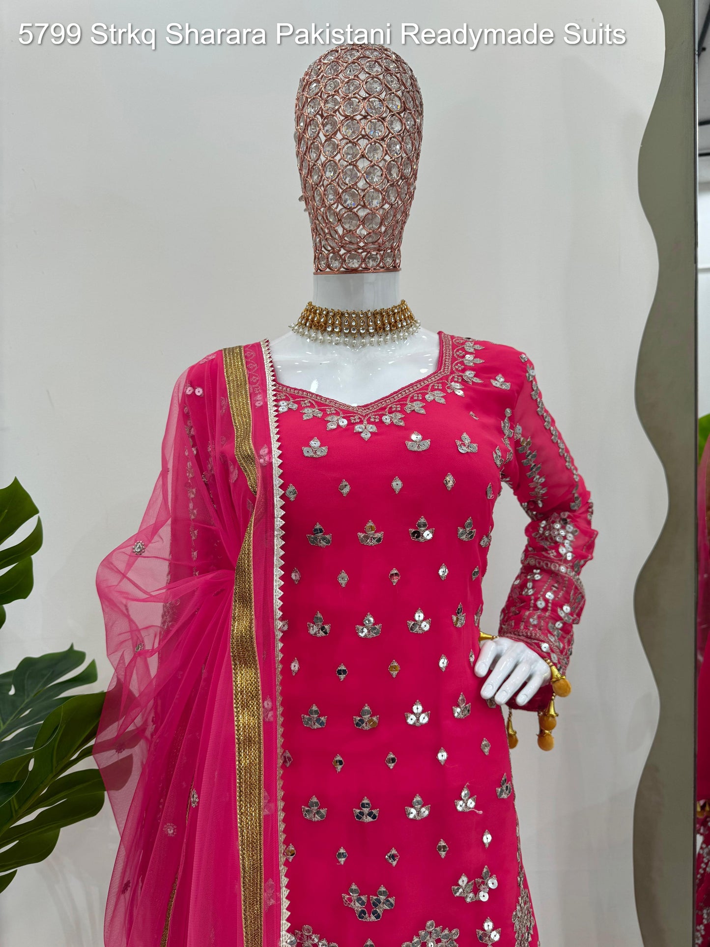 5799 Strkq Sharara Pakistani Readymade Suits