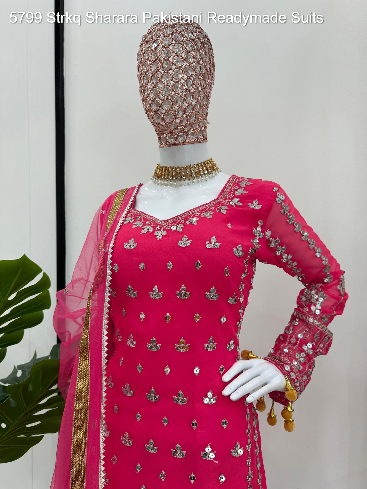 5799 Strkq Sharara Pakistani Readymade Suits