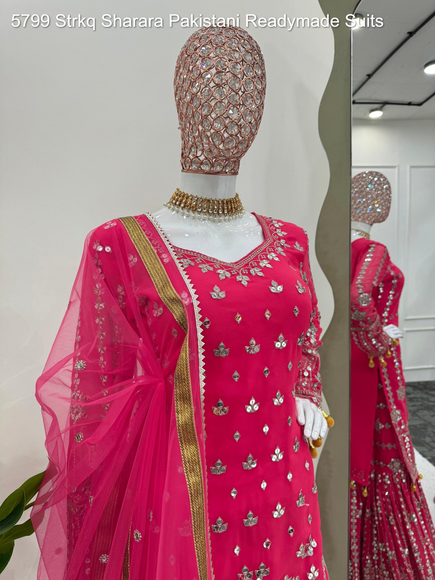 5799 Strkq Sharara Pakistani Readymade Suits