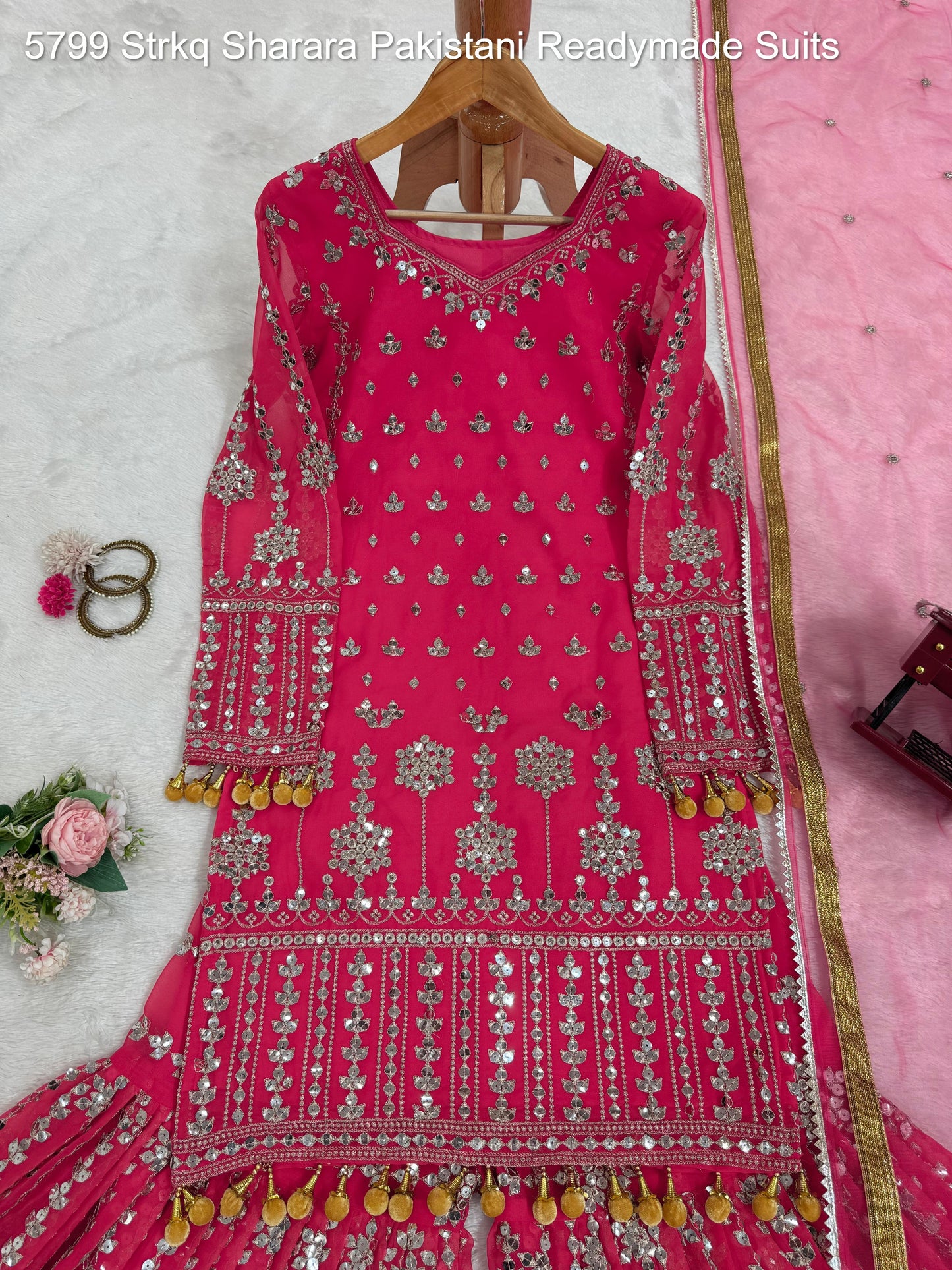 5799 Strkq Sharara Pakistani Readymade Suits
