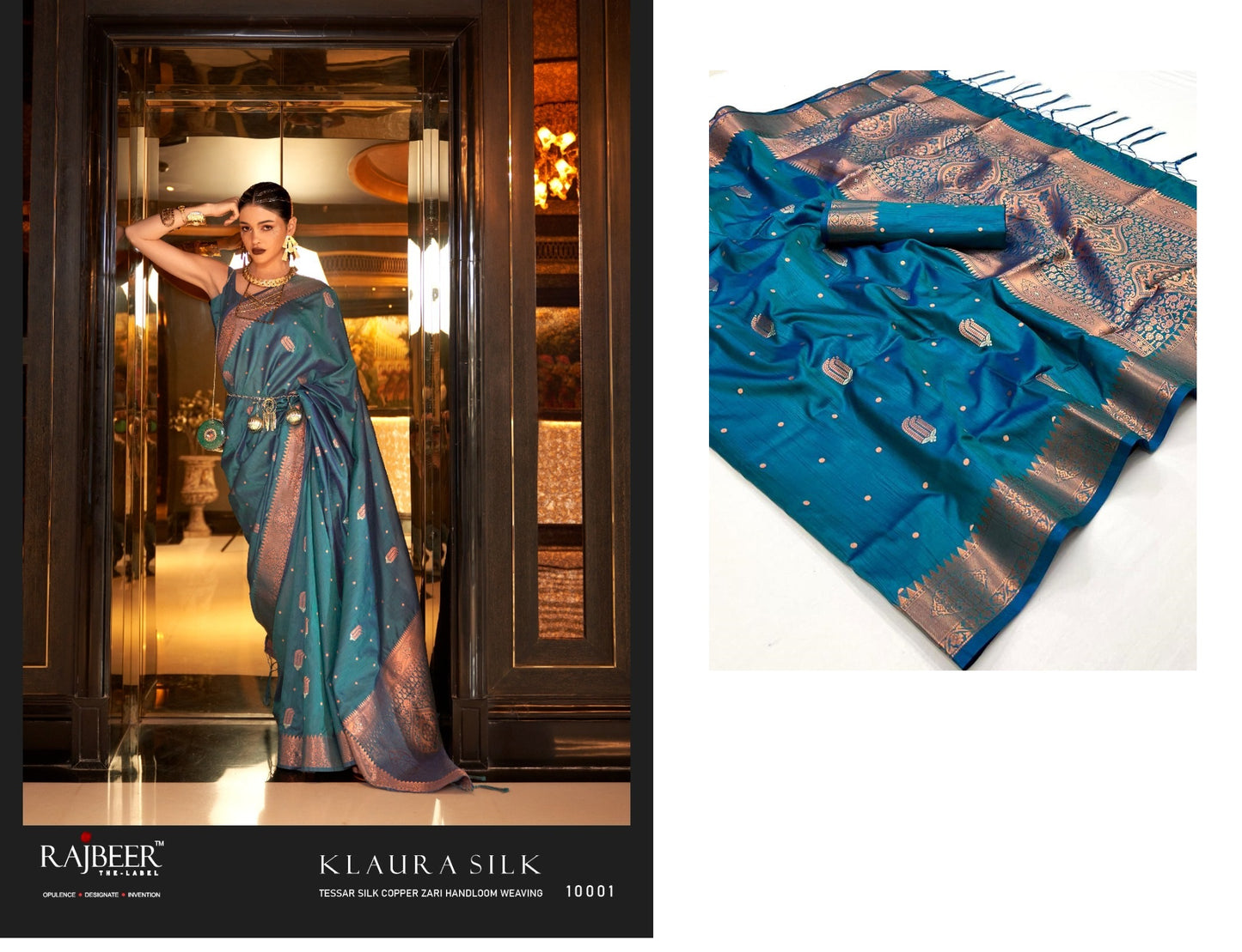 10001 Klaura Silk Rajbeer Sarees