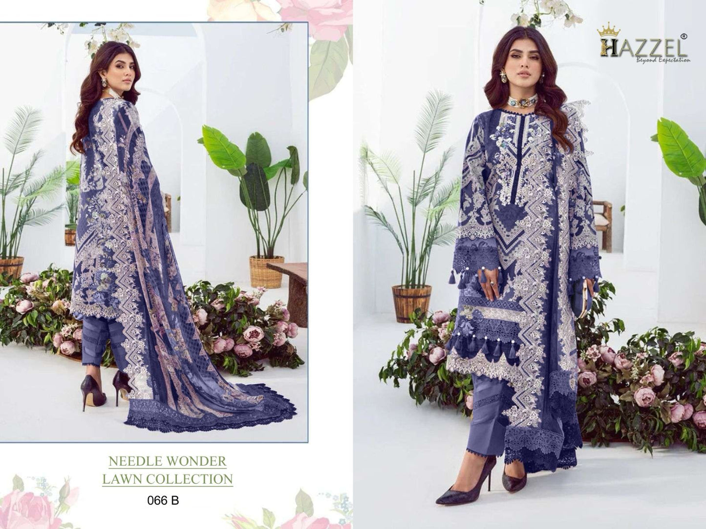 66B Hazzel Pakistani Salwar Suits