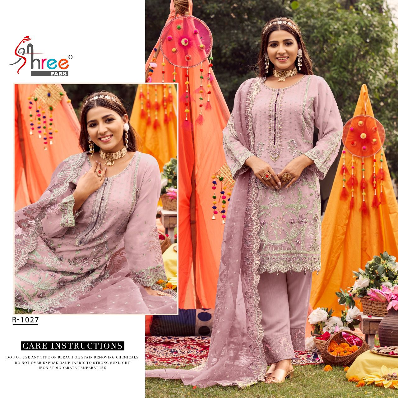 R1027 Shree Fabs Pakistani Readymade Suits