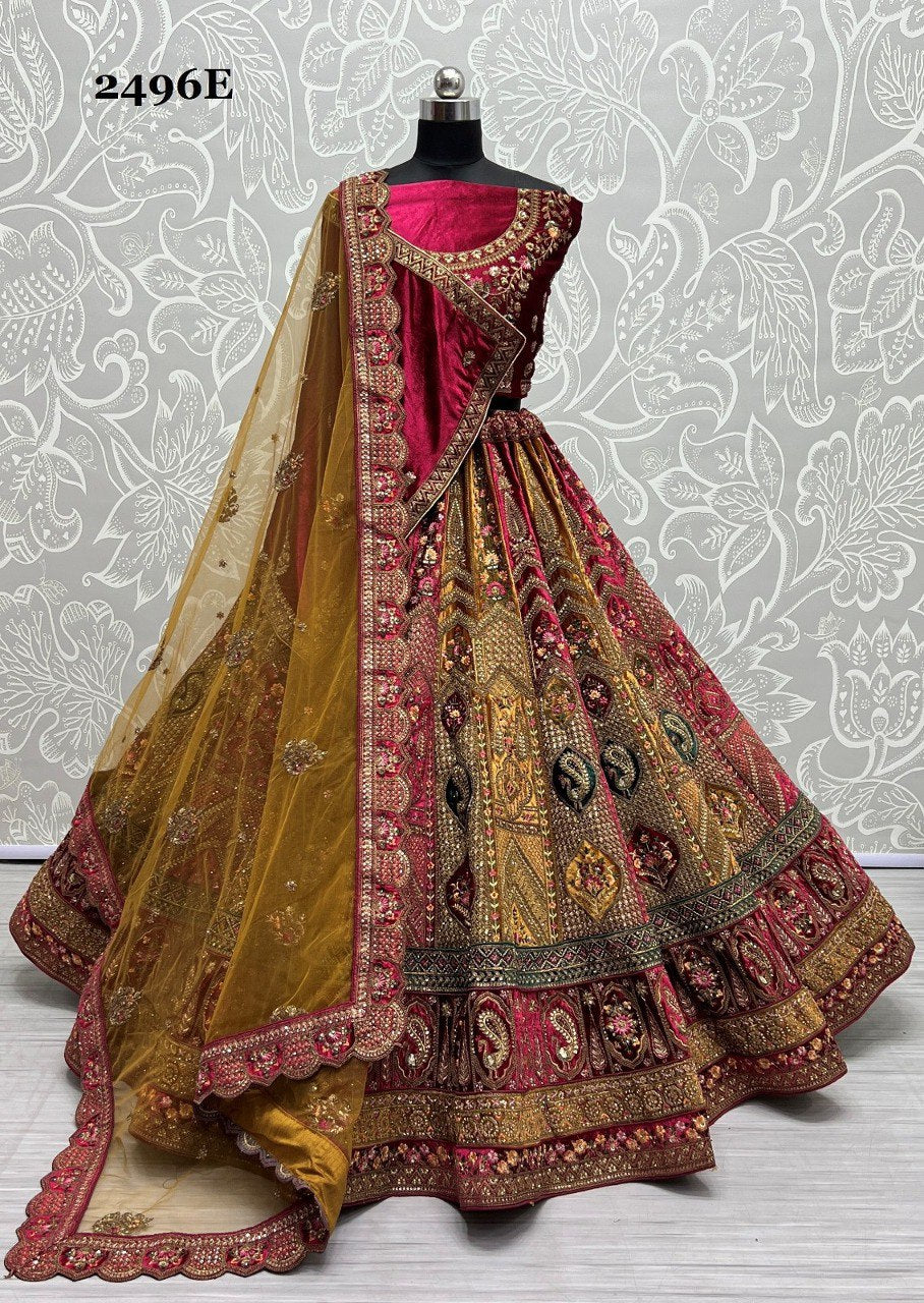 2496E Anjani Art Lehenga Choli