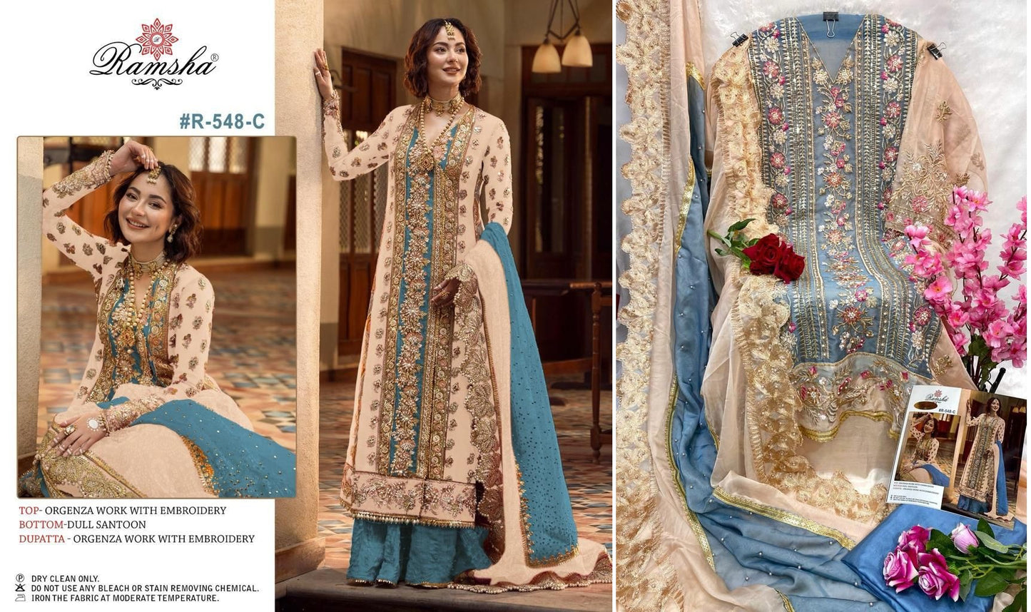 548C Ramsha Pakistani Salwar Suits